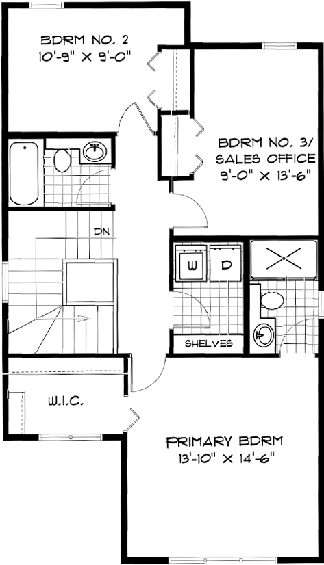 Second-Floor-Plan-820-Blvd-De-La-Seigneurie-Broadview-Homes-Winnipeg