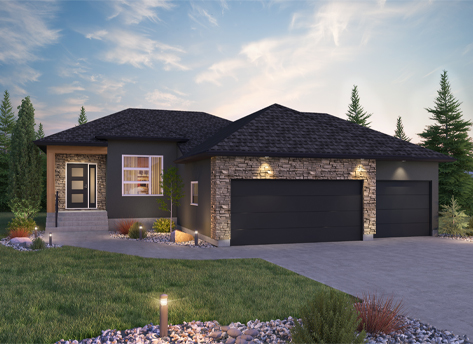 DG 50 B 3-Car Garage Pritchard