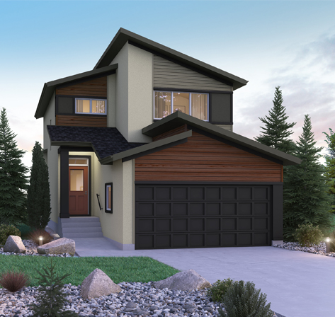 DG 10 B Preston 2-storey home with vinyl and stucco Broadview Homes Winnipeg