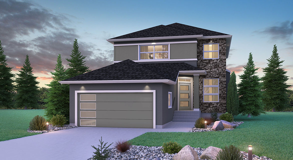 DG 16_Ele G_revised1 the monticello  broadview homes winnipeg 2-storey home with stucco and cultured stone
