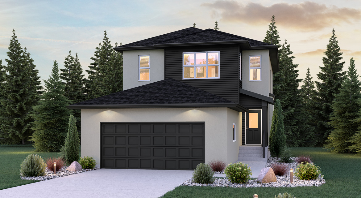 DG 45 B Exterior Rendering The Atwood Broadview Homes Winnipeg