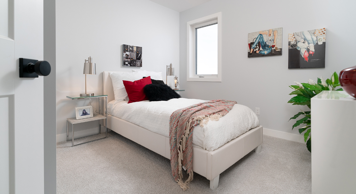 12. Secondary Bedroom - 326 Tanager The Torres RG 106 D Broadview Homes Winnipeg
