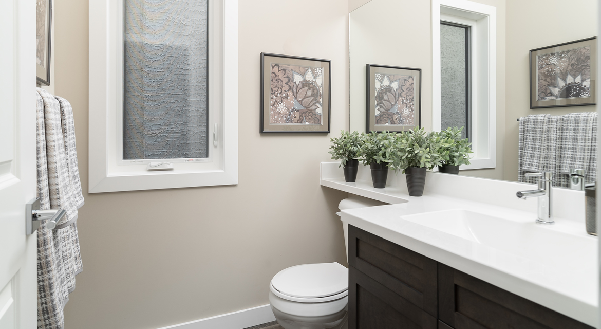 4. Powder Room - 380 Windflower Road The Biscayne DG 14 C Broadview Homes Winnipeg