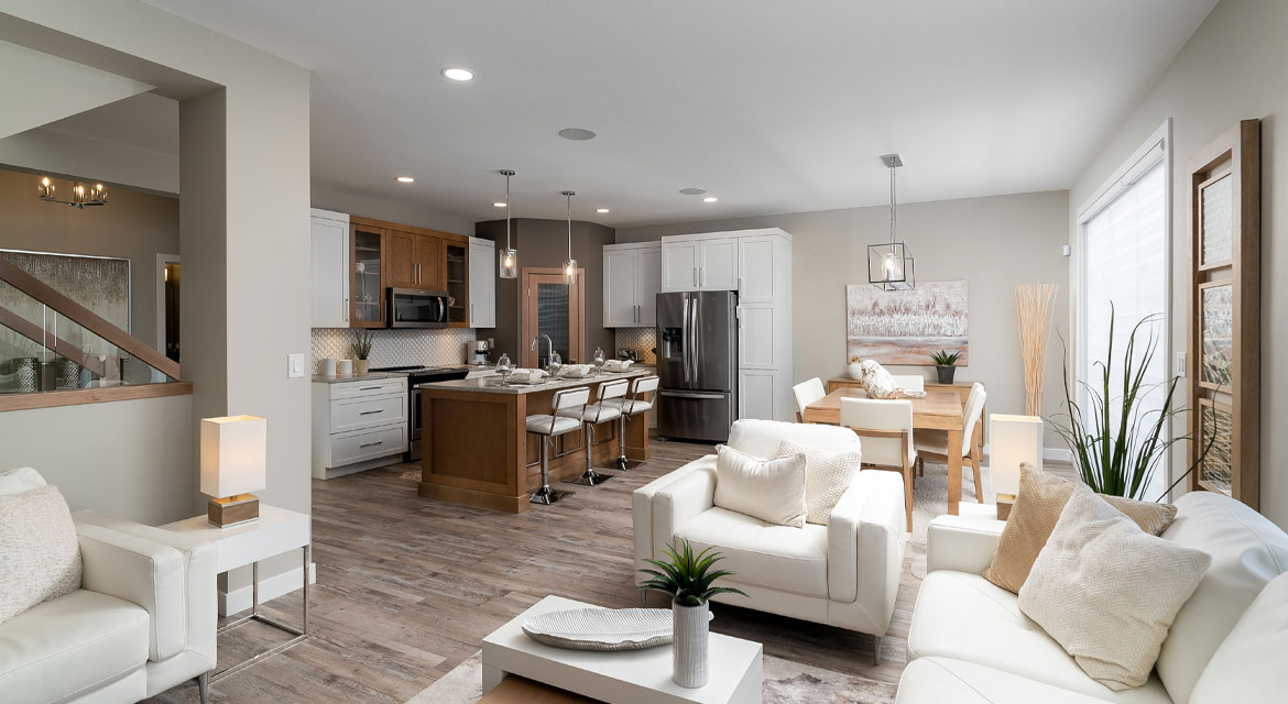 9. Main Living Area - 5 Orion The Atwood DG 45 A Broadview Homes Winnipeg