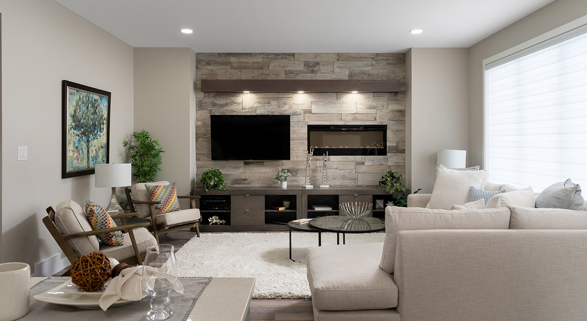 11. Great Room - 63 Crestmont Drive The Harlow DG 17 A Broadview Homes Winnipeg