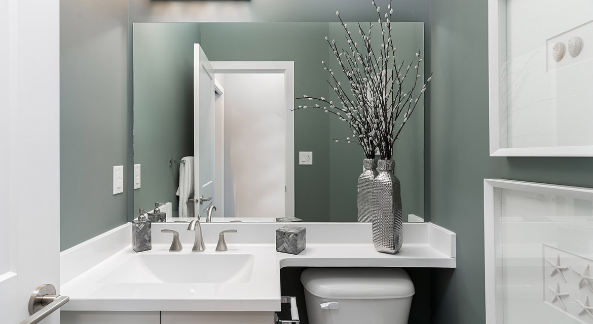 13. Powder Room- 63 Crestmont Drive The Harlow DG 17 A Broadview Homes Winnipeg