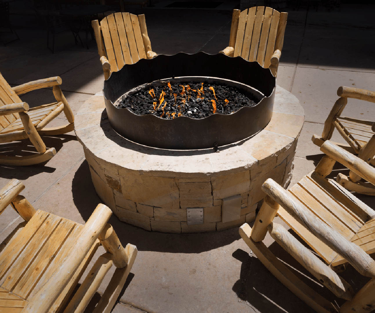 Backyard Features for Families Fire Pit Image