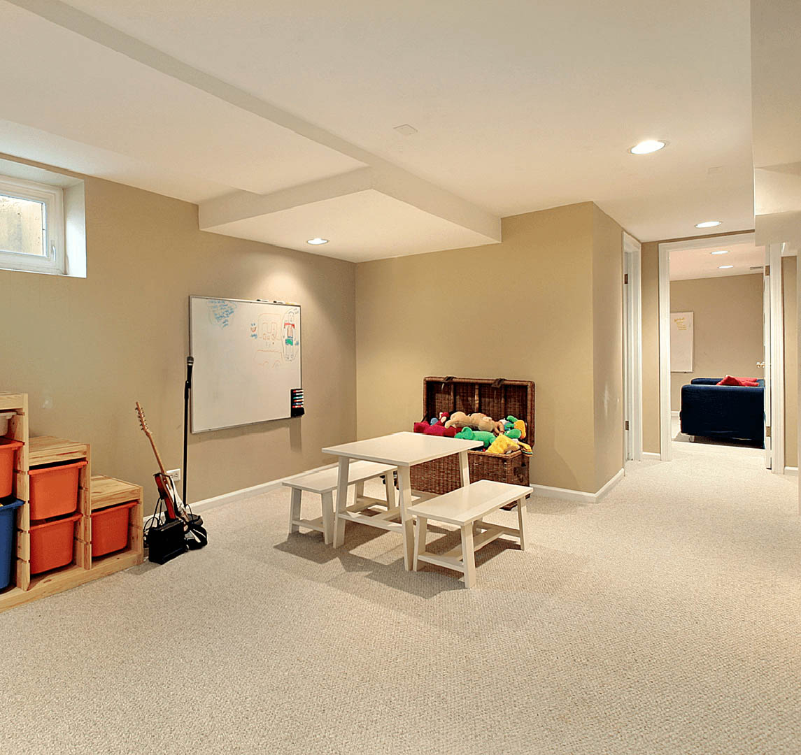 The Best Floor Plans for a Finished Basement Playroom Image