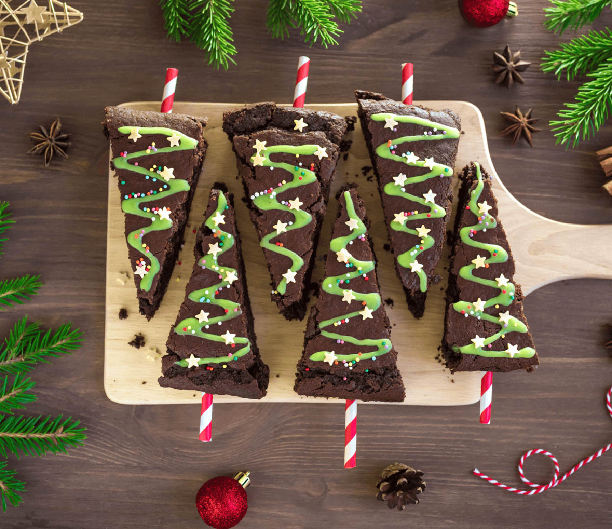 9 Easy Holiday Baking Recipes Brownies Image