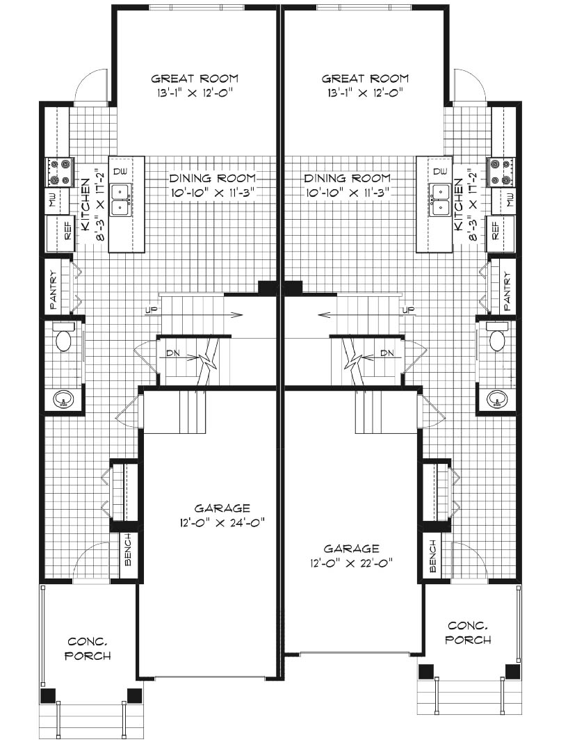 Floor Plan Feature: The Stradford Lower Floor Plan Image