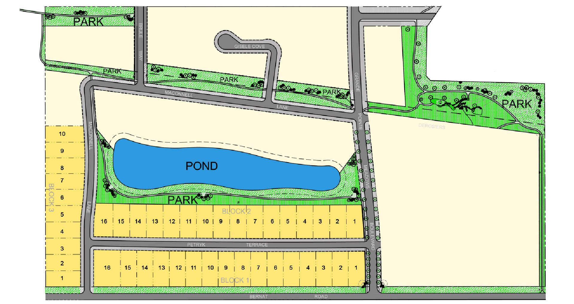 New Community: Grand Opening Event in Grande Pointe Meadows! Map Image