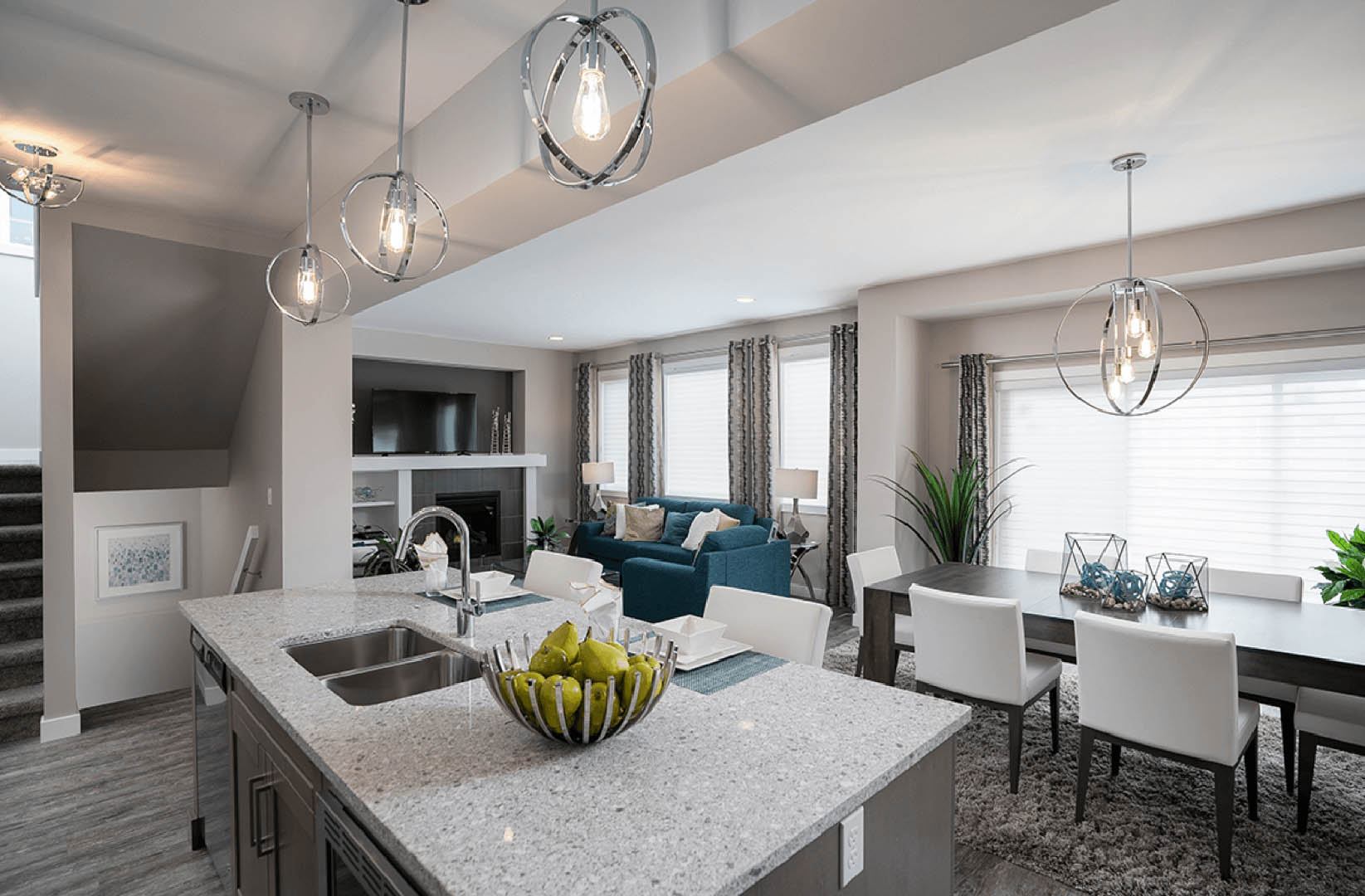 Sneak Peak at a New Broadview Showhome Kitchen Living Image