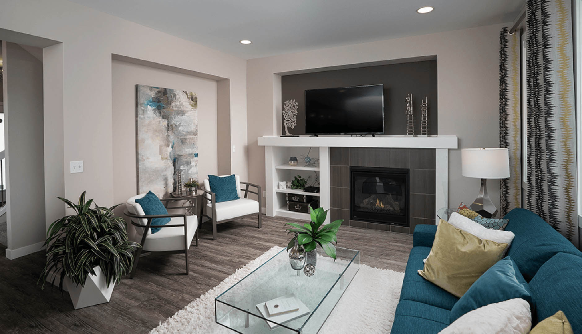 Sneak Peak at a New Broadview Showhome Great Room Image