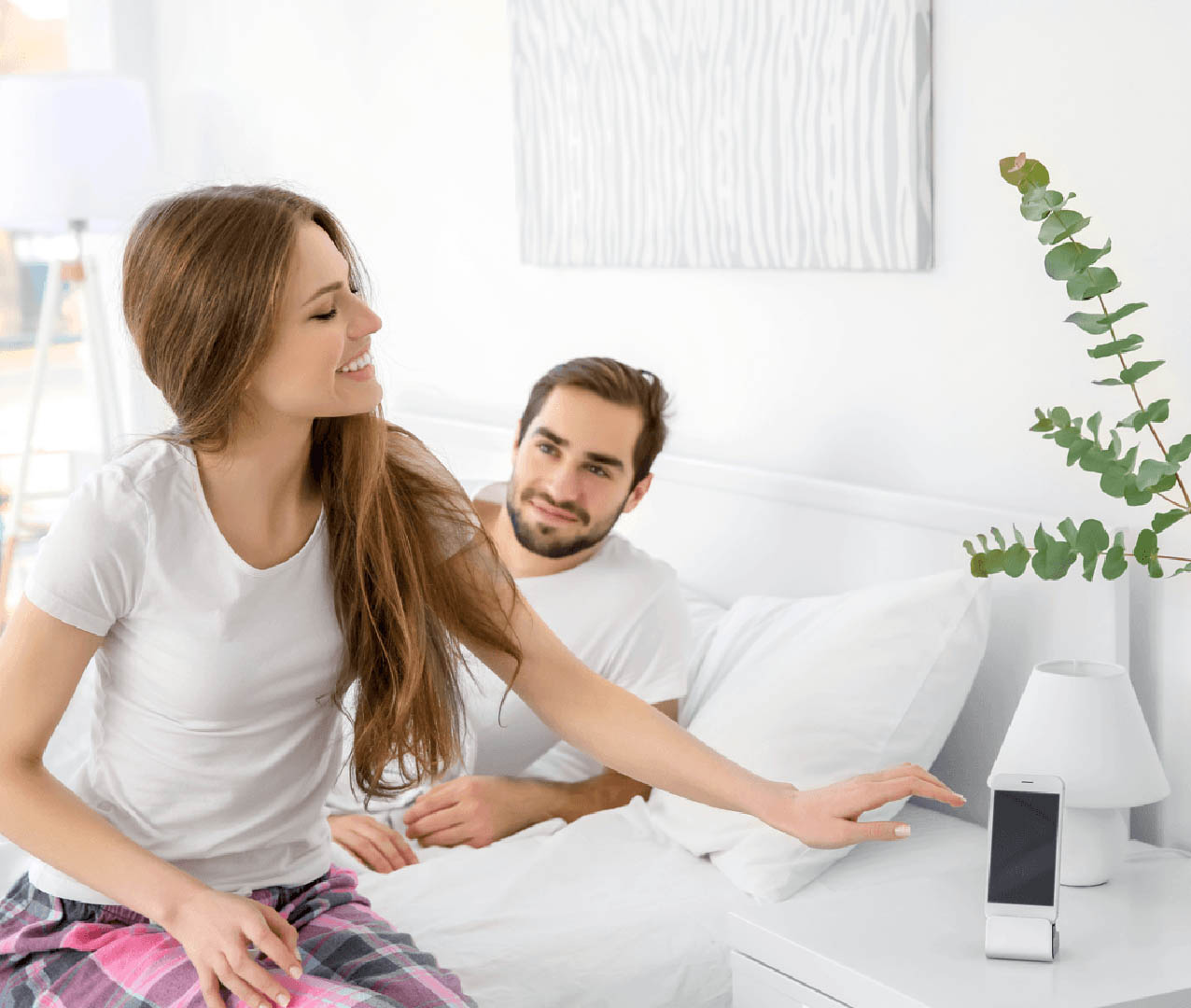 Household Tech Hacks That Make Your Life Easier Couple Image
