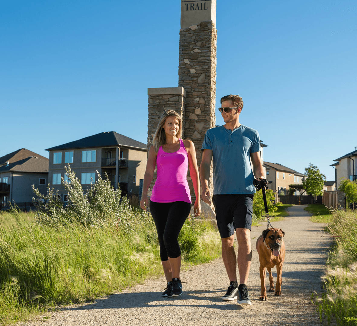 6 Tips to Choosing the Right Winnipeg Home Builder Walking Dog Image