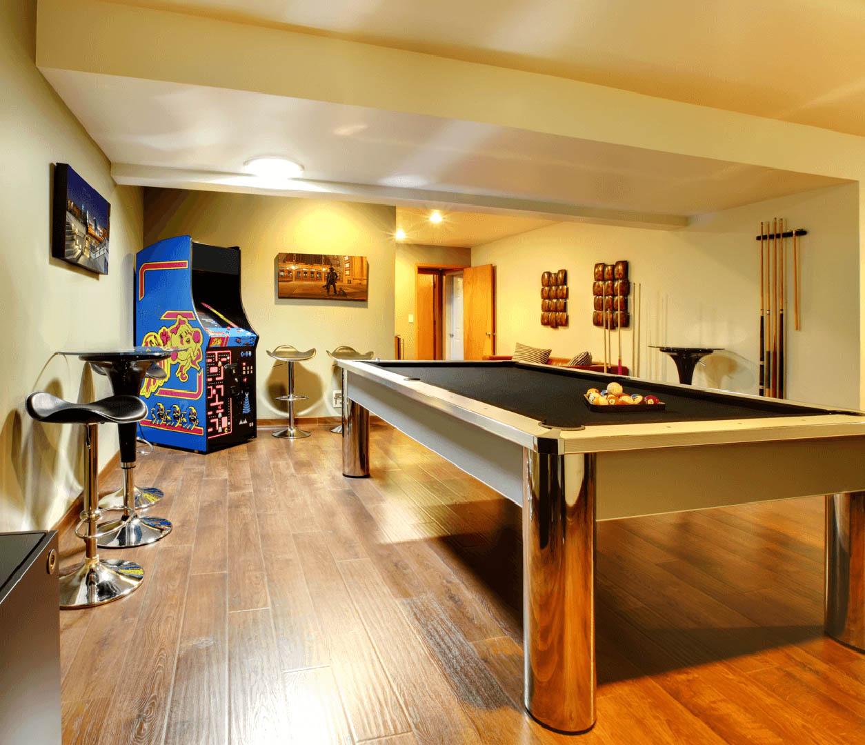 What You Need to Know About Finishing Your Basement Party Room Image