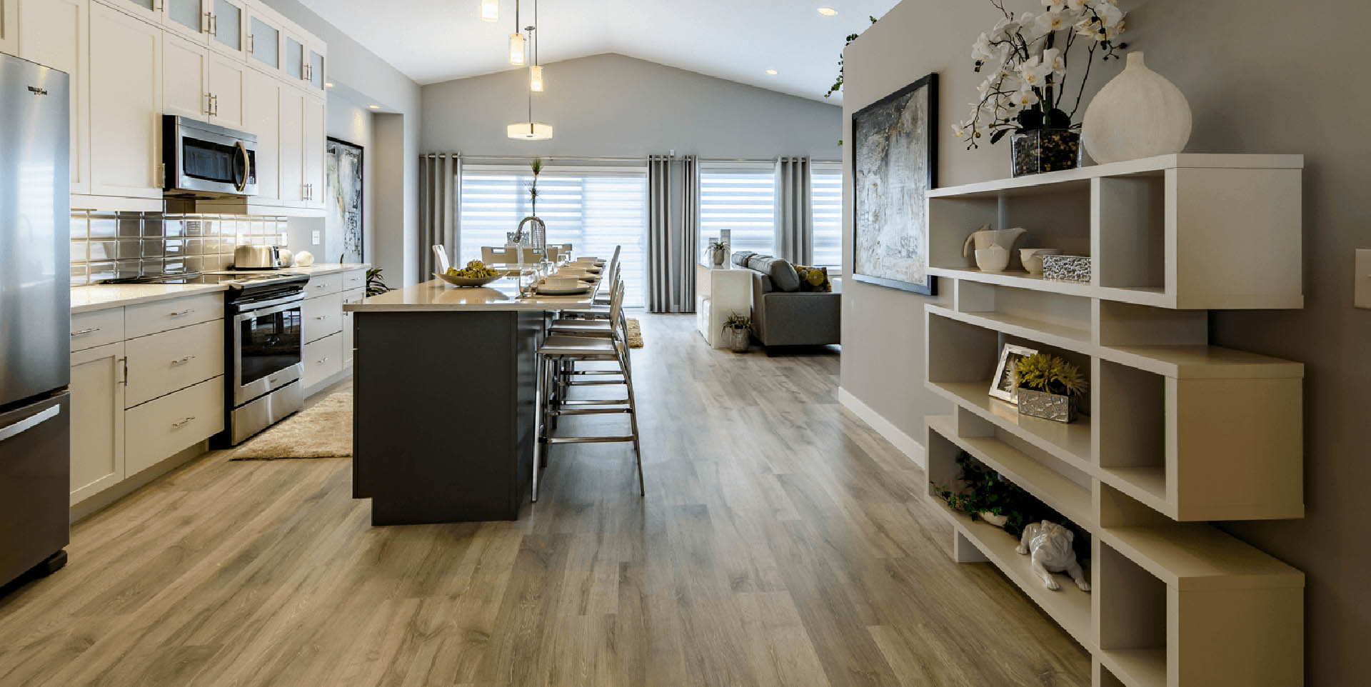 Your Flooring Choices in a New Home Build Vinyl Plank Image