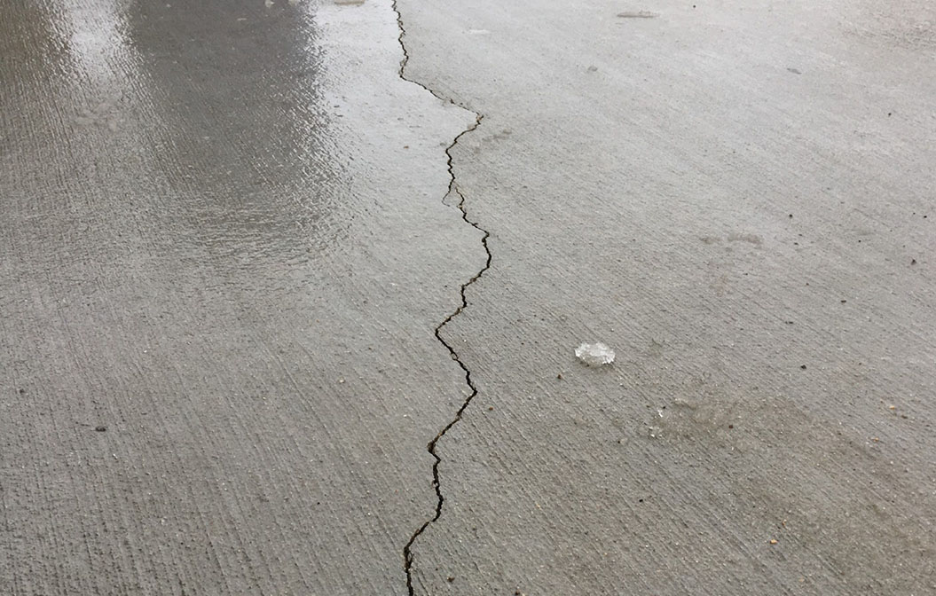 concrete crack