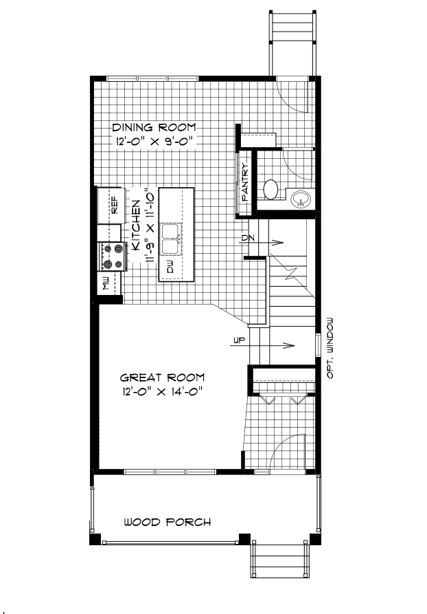 Main Floor Plan Unit 2