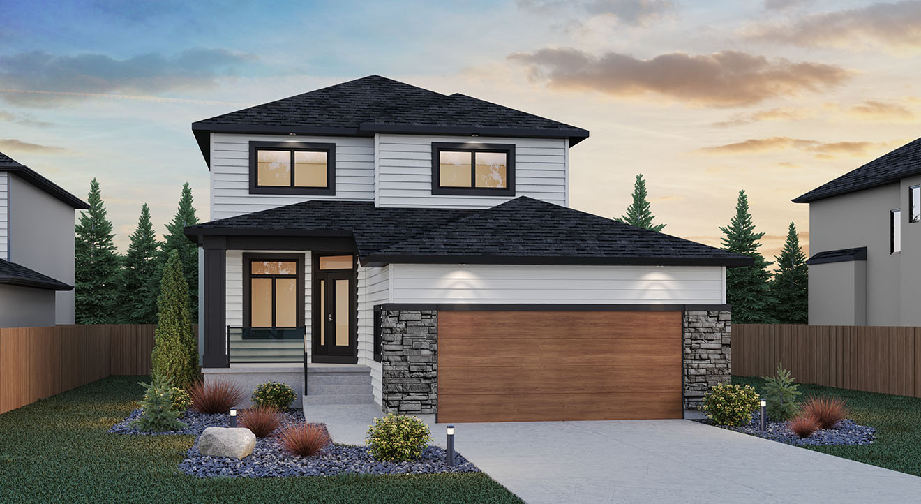 Elevation A With Optional Porch