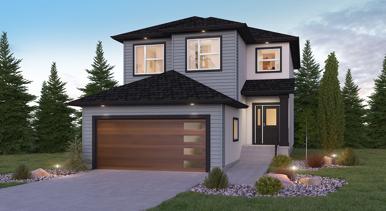 Elevation A With 4th Bedroom Upstairs