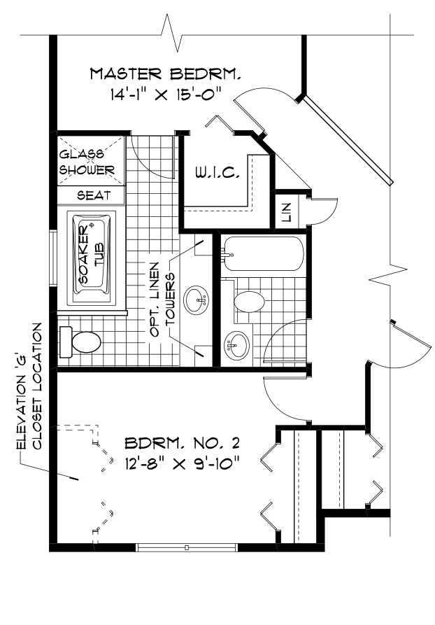 Optional Second Floor Plan 