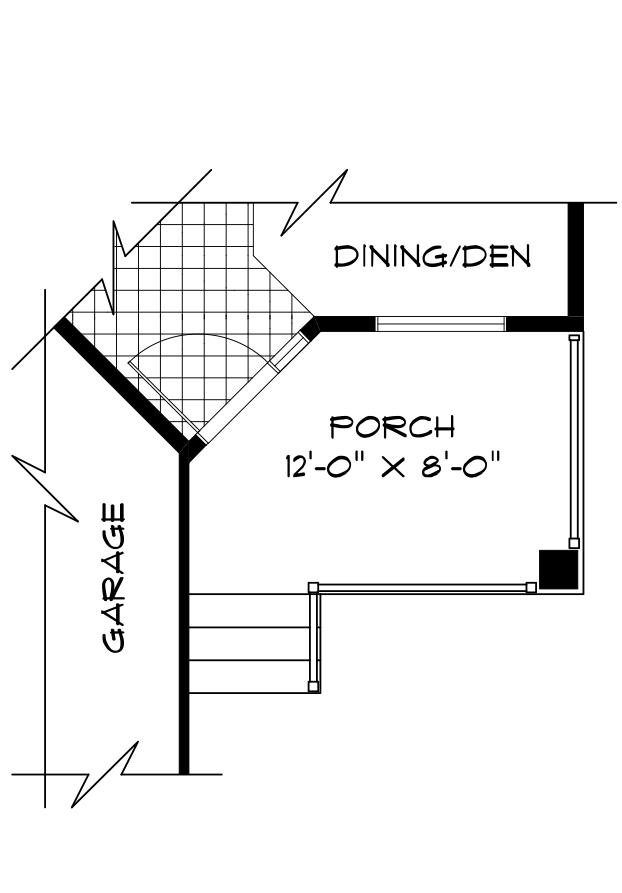 Main Floor Plan - 1,151 Sq. Ft.