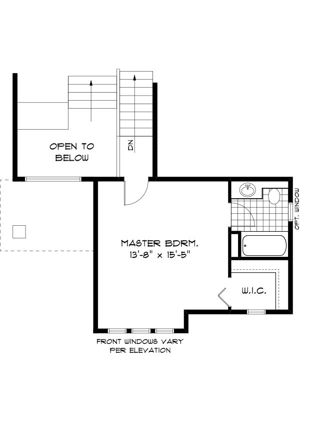 Second Floor Plan - 359 Sq. Ft.  