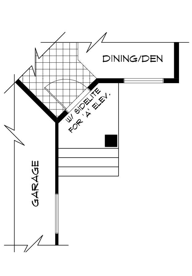 Main Floor Plan - 1,151 Sq. Ft.