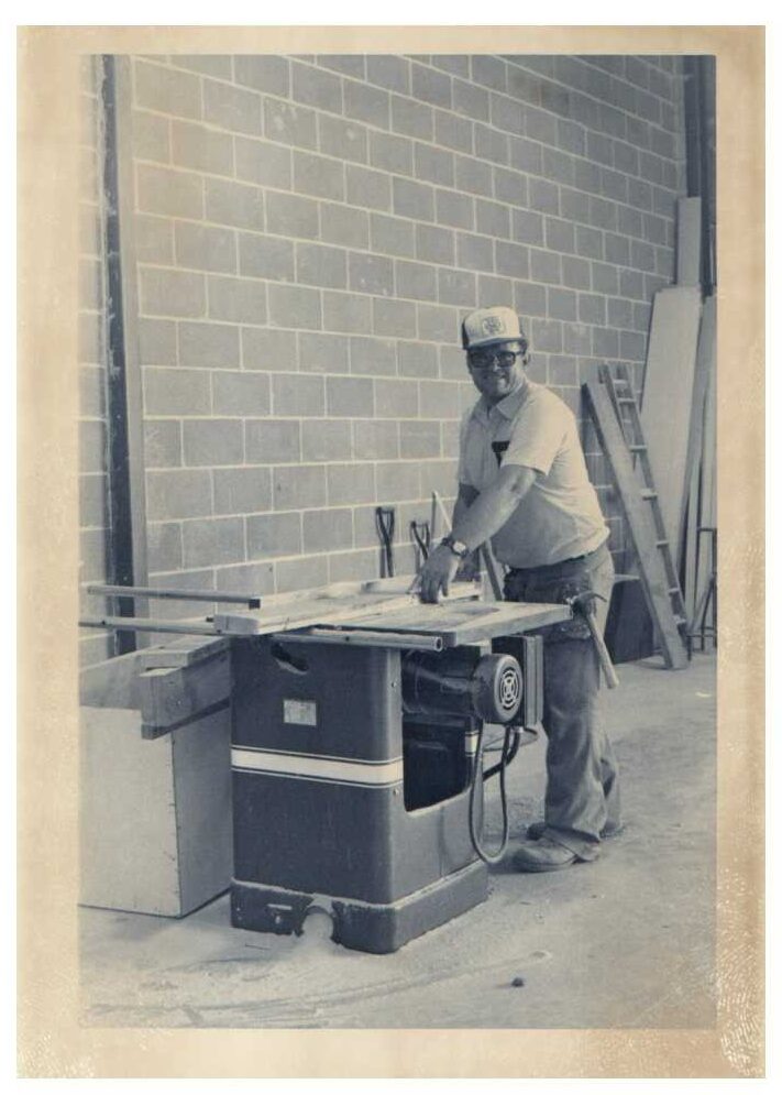 Men Working At Saw Winnipeg 1950s