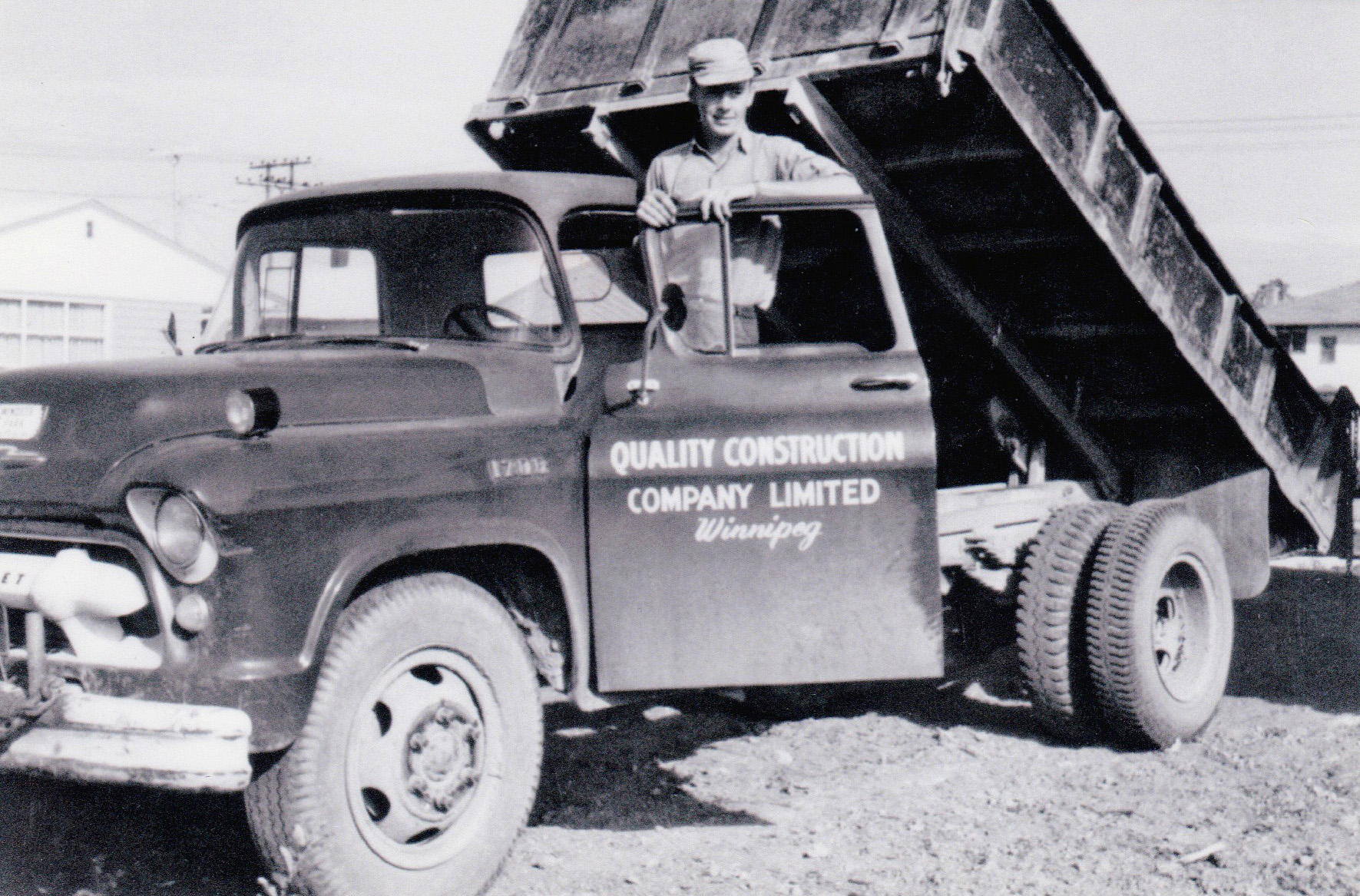 The Truck Quality Construction Winnipeg 1950s